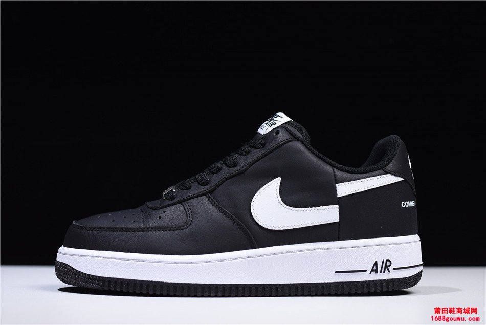 Supreme X Comme Des Garcons X Nk Air Force 1 Low空军一号 黑白断勾