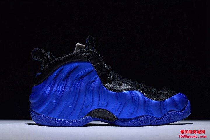 Nike air foamposite pro 黑蓝喷