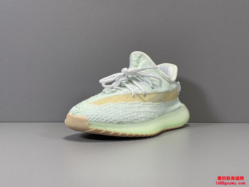 著蓝  Yeezy boost 350V2 kids 椰