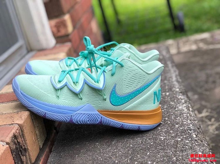 NIKE KYRIE 5 欧文5联名 绿色 海绵宝宝派大星CJ6951-300